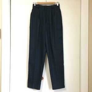 Vintage Van Heusen NWT Plaid High Waist Pleated Trousers 10